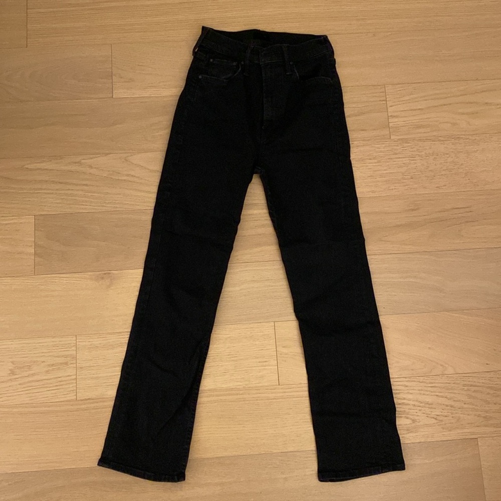 Mother High Waisted Rider Ankle Jeans Size 25 in Wash: Not Guilty